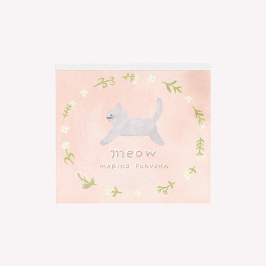 Cozyca Mariko Fukuoka Cat Meow Memo Pad