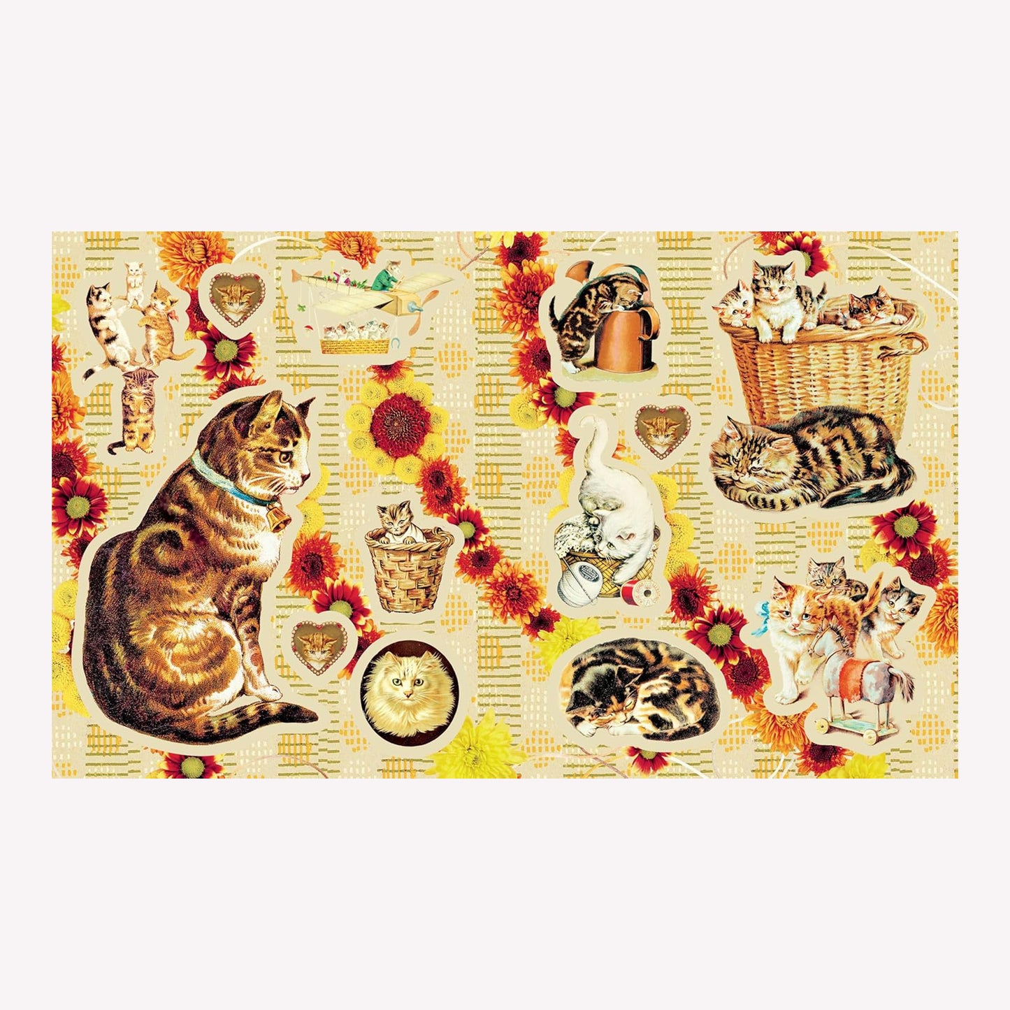 Cynthia Hart's Victoriana Cats Sticker Book