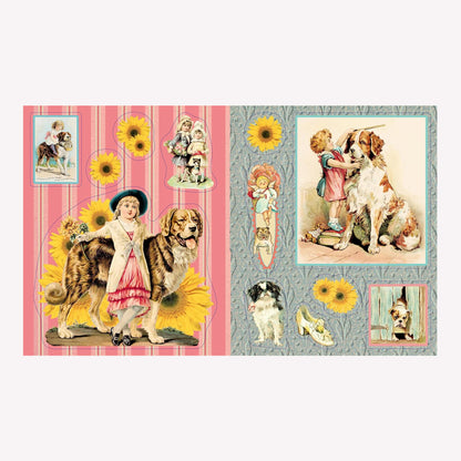 Cynthia Hart's Victoriana Dogs Sticker Book