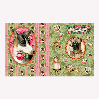 Cynthia Hart's Victoriana Dogs Sticker Book