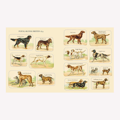 Cynthia Hart's Victoriana Dogs Sticker Book