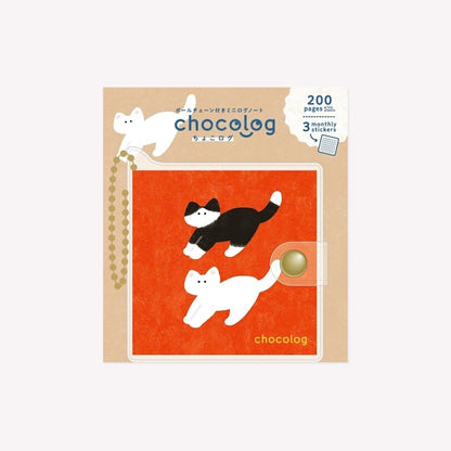 Furukawashiko Chocolog Cats Keychain Mini Notebook