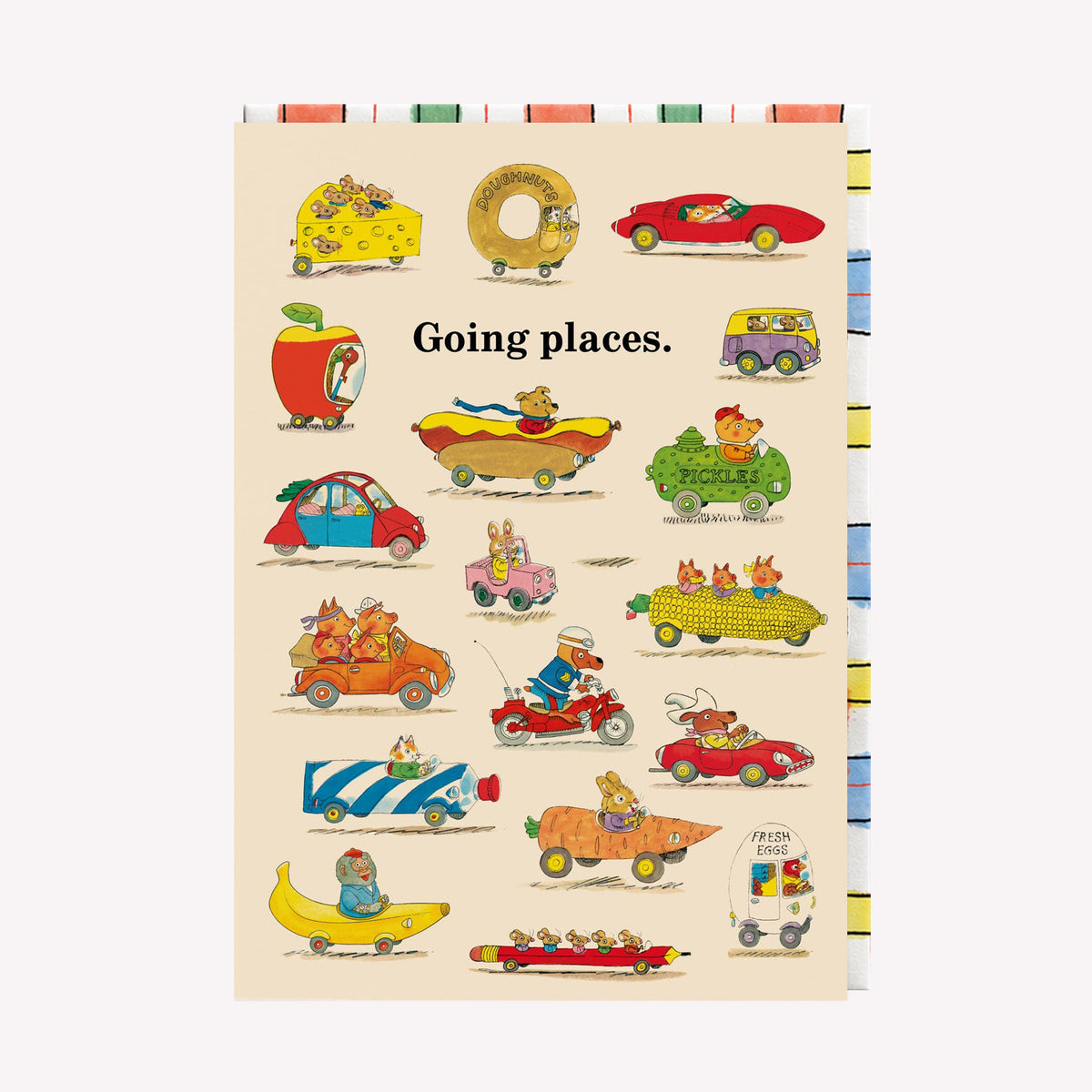 Going Places Busy Town Richard Scarry Greetings Card