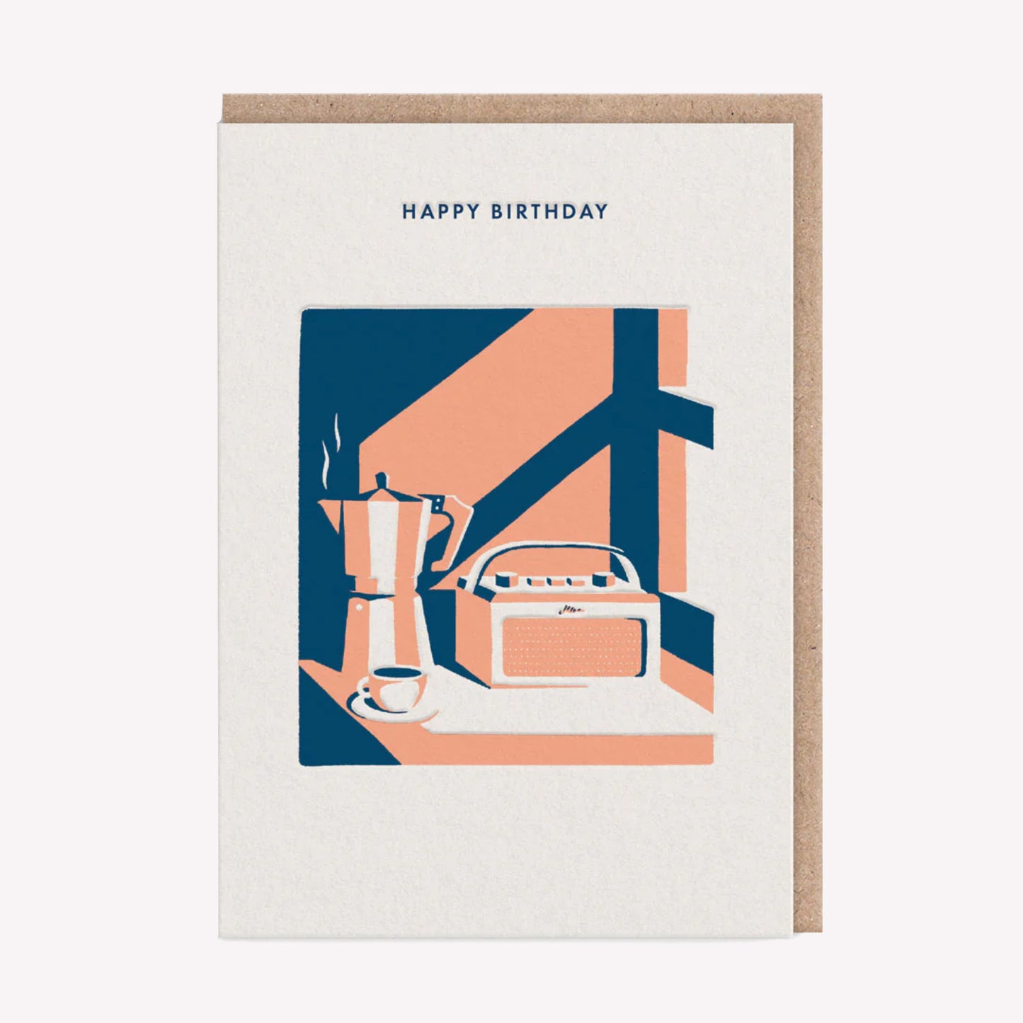 Happy Birthday Morning Coffee Greetings Card
