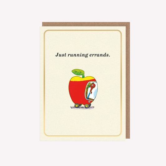 Just Running Errands Richard Scarry Mini Greetings Card