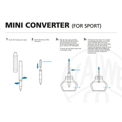 Kaweco Folding Mini Ink Cartridge Converter
