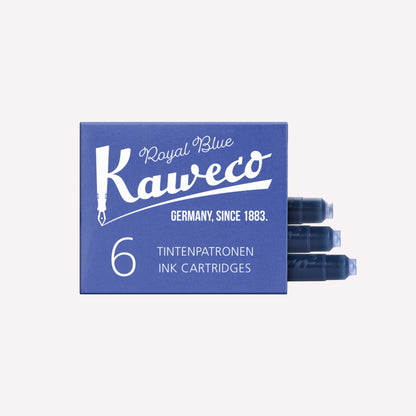 Kaweco Fountain Pen Ink Refill Cartridges (Pack of 6)