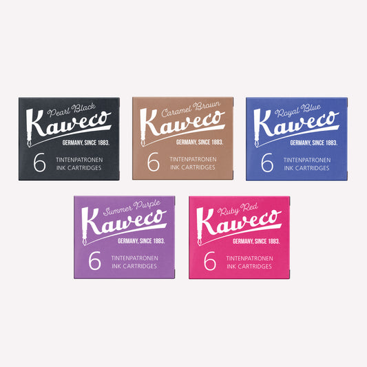 Kaweco Fountain Pen Ink Refill Cartridges (Pack of 6)