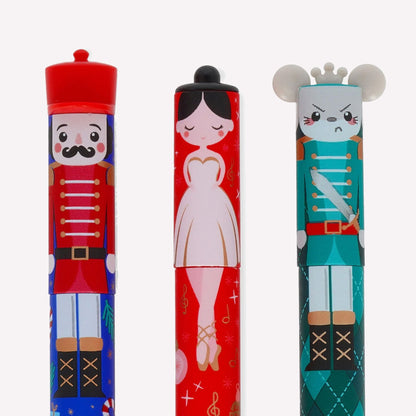 The Nutcracker Christmas Erasable Gel Pen (Singles & Set of 3)