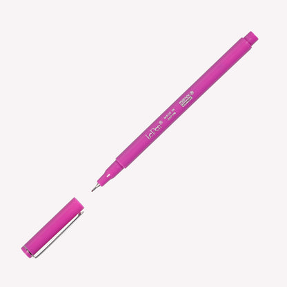 Open Marvy Uchida Le Pen fineliner in magenta.