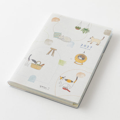 Midori 2027 Cat B6 Pocket Diary