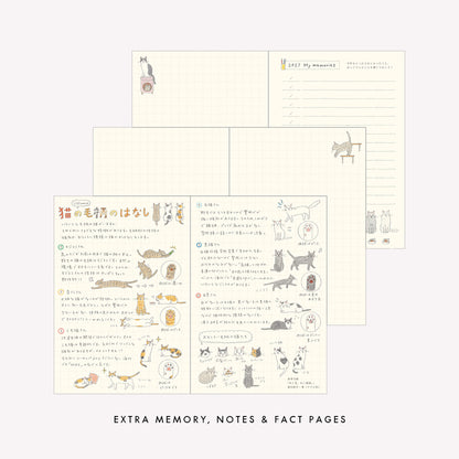 Midori 2027 Cat B6 Pocket Diary