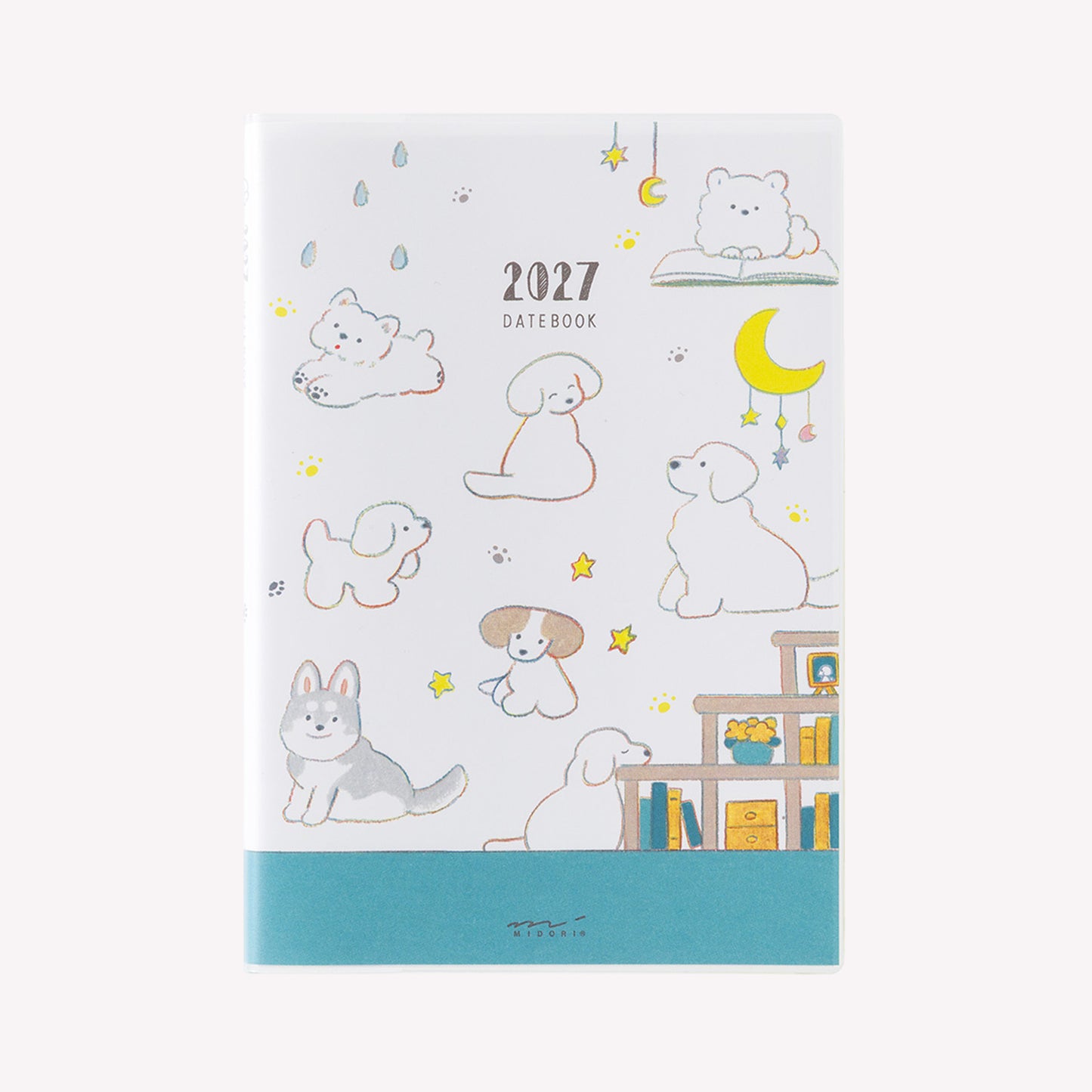 Midori 2027 Dog B6 Pocket Diary