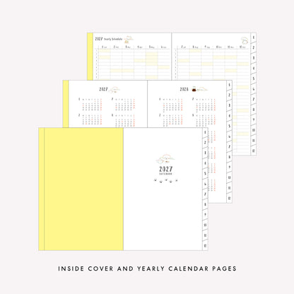 Midori 2027 Dog B6 Pocket Diary