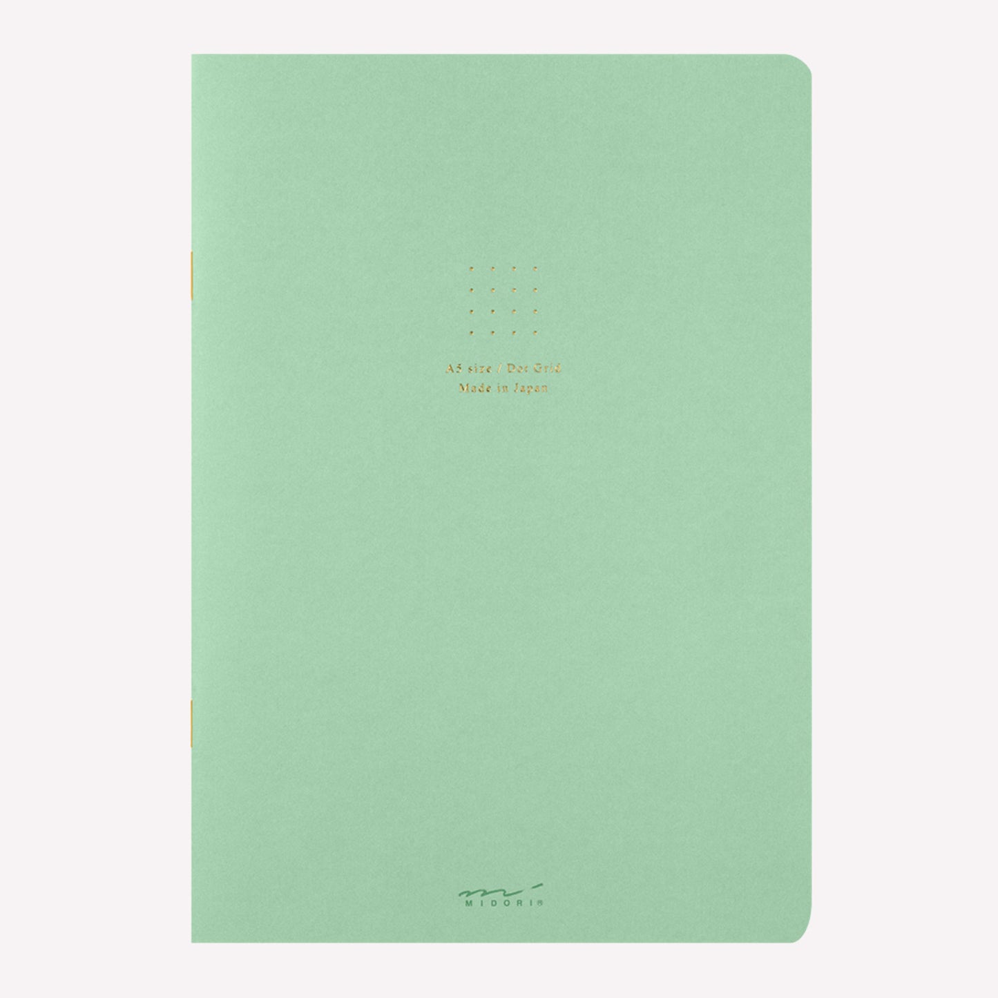 Midori A5 Green Dot Grid Notebook