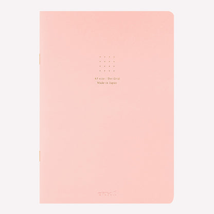 Midori A5 Pink Dot Grid Notebook