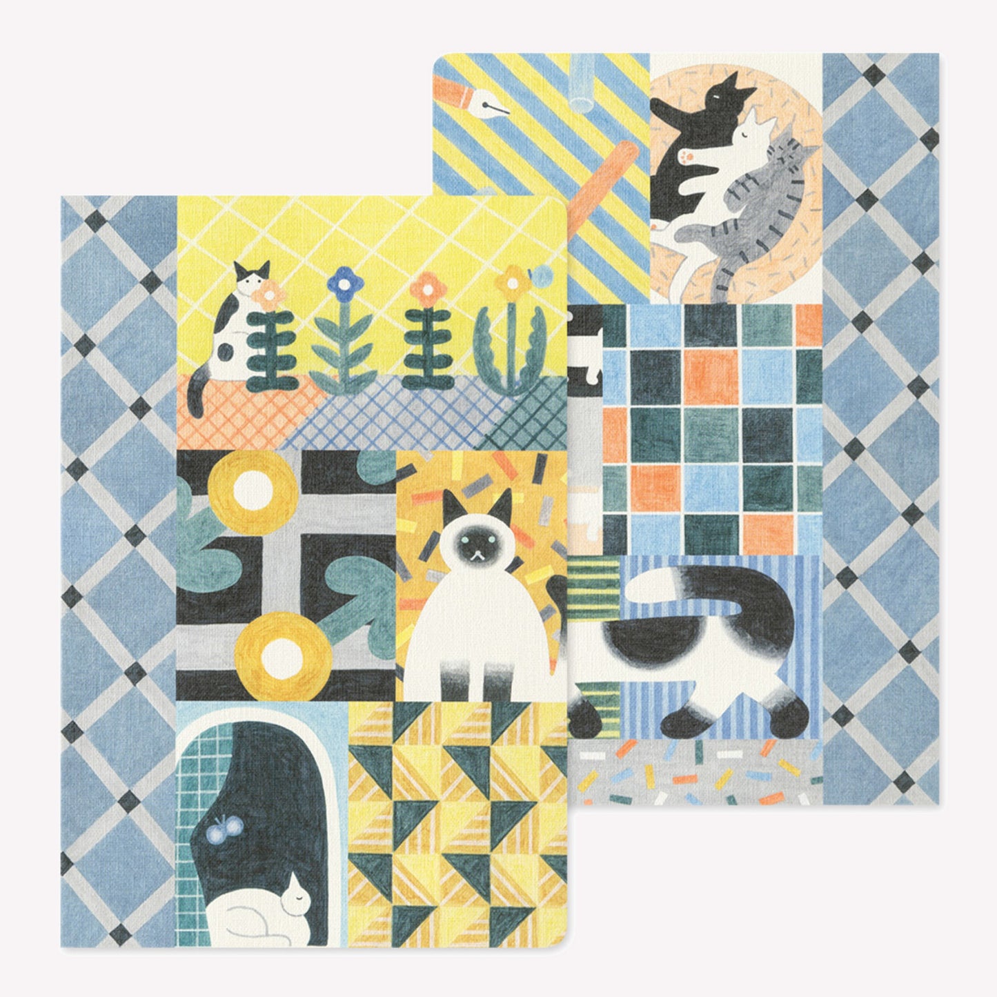 Midori Cat & Books Yuru Log B6 Notebook