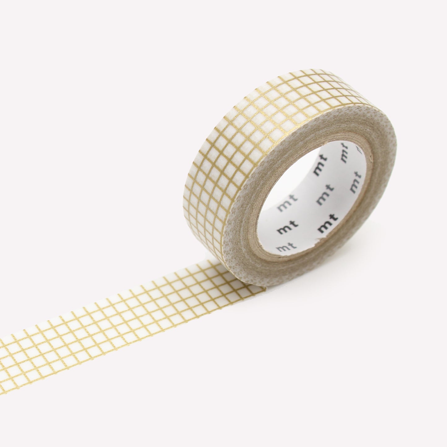 MT Hougan Gold Grid Washi Tape
