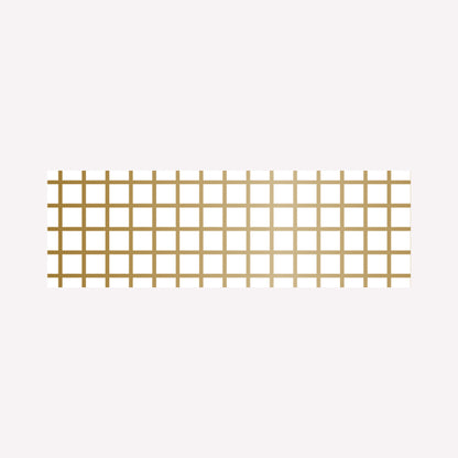 MT Hougan Gold Grid Washi Tape