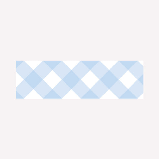 MT Pastel Ultramarine Checkered Gingham Washi Tape