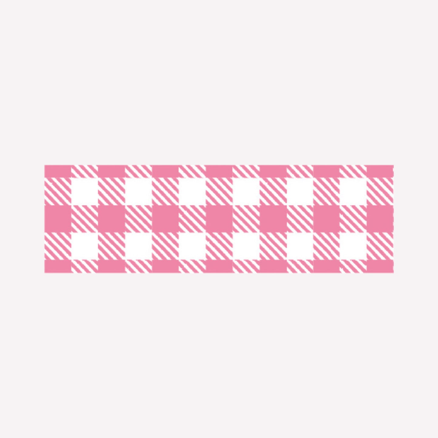 MT Pink Checkered Gingham Washi Tape