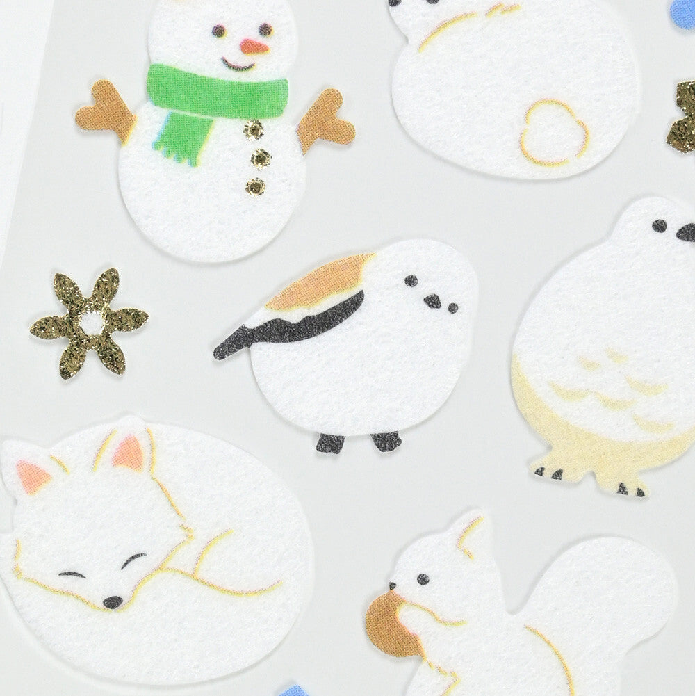 NB Winter Animals Sticker Sheet