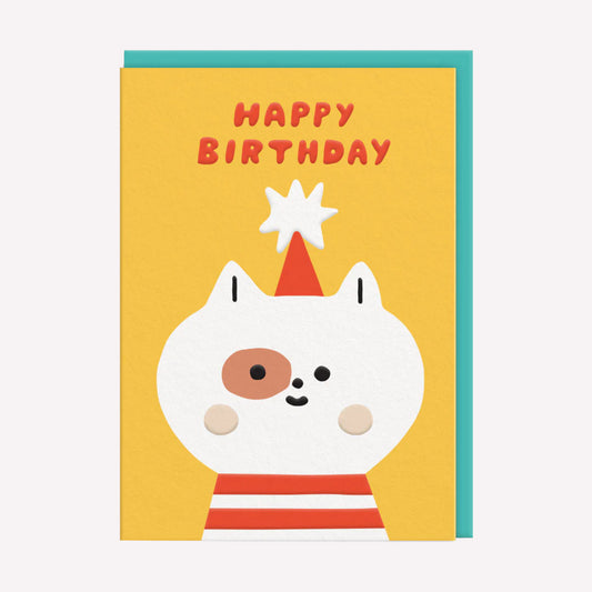 Happy Birthday Patch Greetings Card