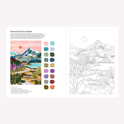 Art Escapes: Paint By Numbers Book