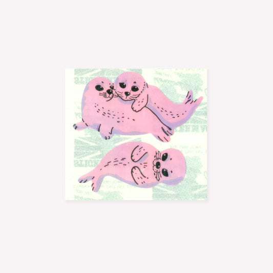 Stickermagic Pearlie Baby Seals Mini Sticker Sheet