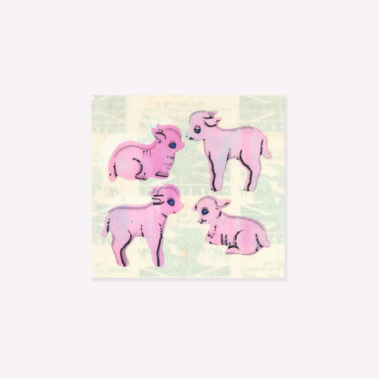 Stickermagic Pearlie Lambs Mini Sticker Sheet