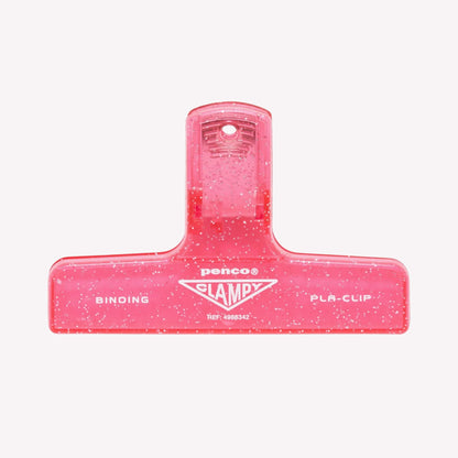 Penco Clampy Glitter Plastic Binder Clip
