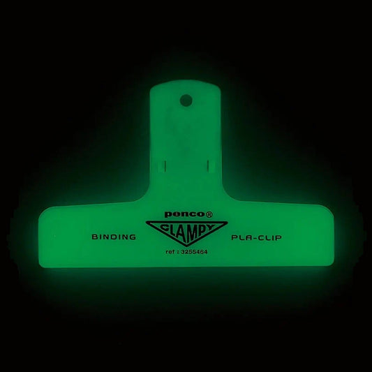 Penco Clampy Glow in the Dark Plastic Binder Clip