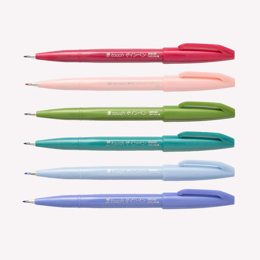 Pentel Touch Brush Sign Marker Pen