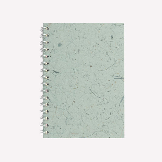 Pink Pig Seafoam Spiral Bound Kraft Paper A5 Sketchbook