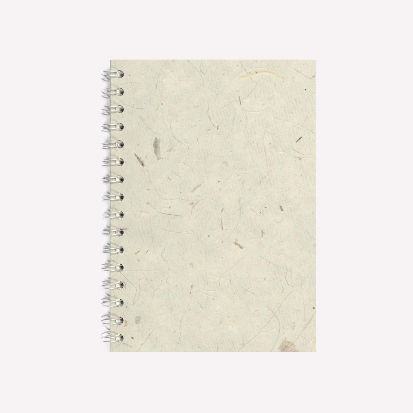 Pink Pig Natural White Spiral Bound Kraft Paper A5 Sketchbook