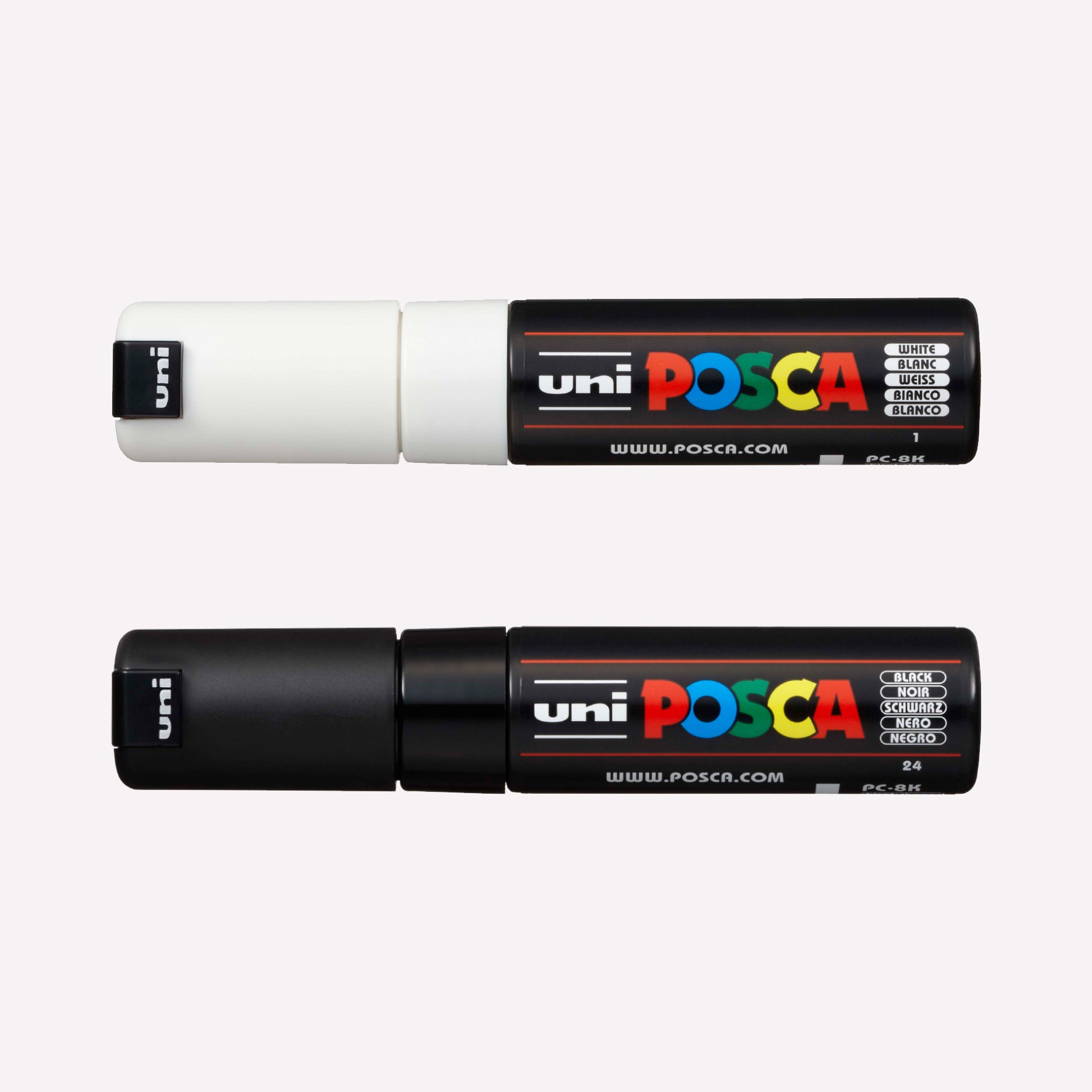 Posca Pen Shell Posca Paint Marker Pen Chisel PC-8K ~ Salt Art Supply