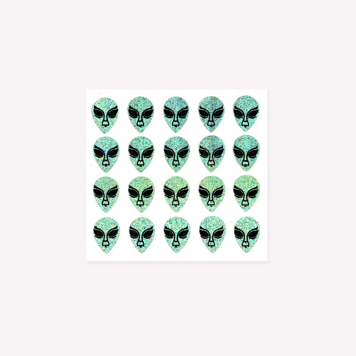 Stickermagic Prismatic Micro Aliens Mini Sticker Sheet