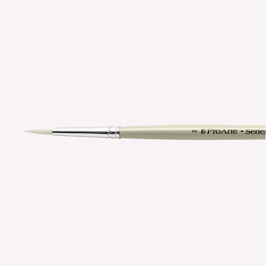 Pro Arte Bristlene Round Oil Paintbrush