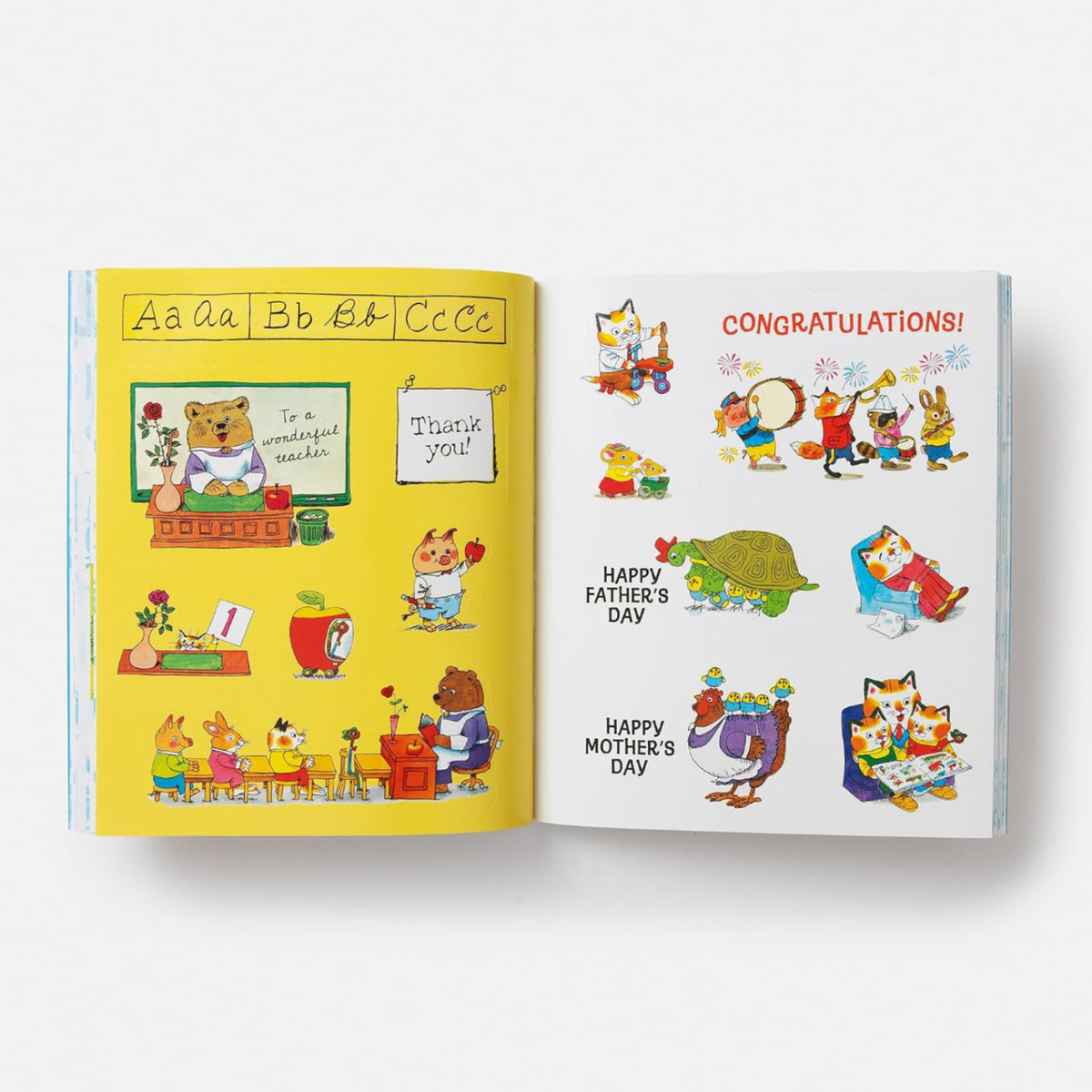 Richard Scarry's Busy Busy Sticker Book