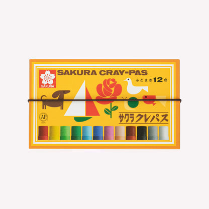 Sakura Cray-Pas Oil Pastels Box of 12