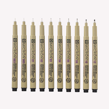 Sakura Pigma Black Micron Fineliner