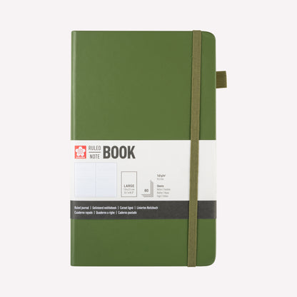 Sakura Pine Needle Hard Cover Lined Notebook