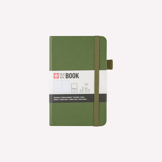 Sakura Pine Needle Hard Cover Lined Notebook