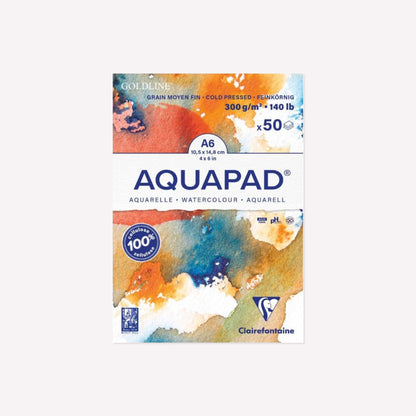 Clairefontaine A6 Watercolour Aquapad Paper Pad