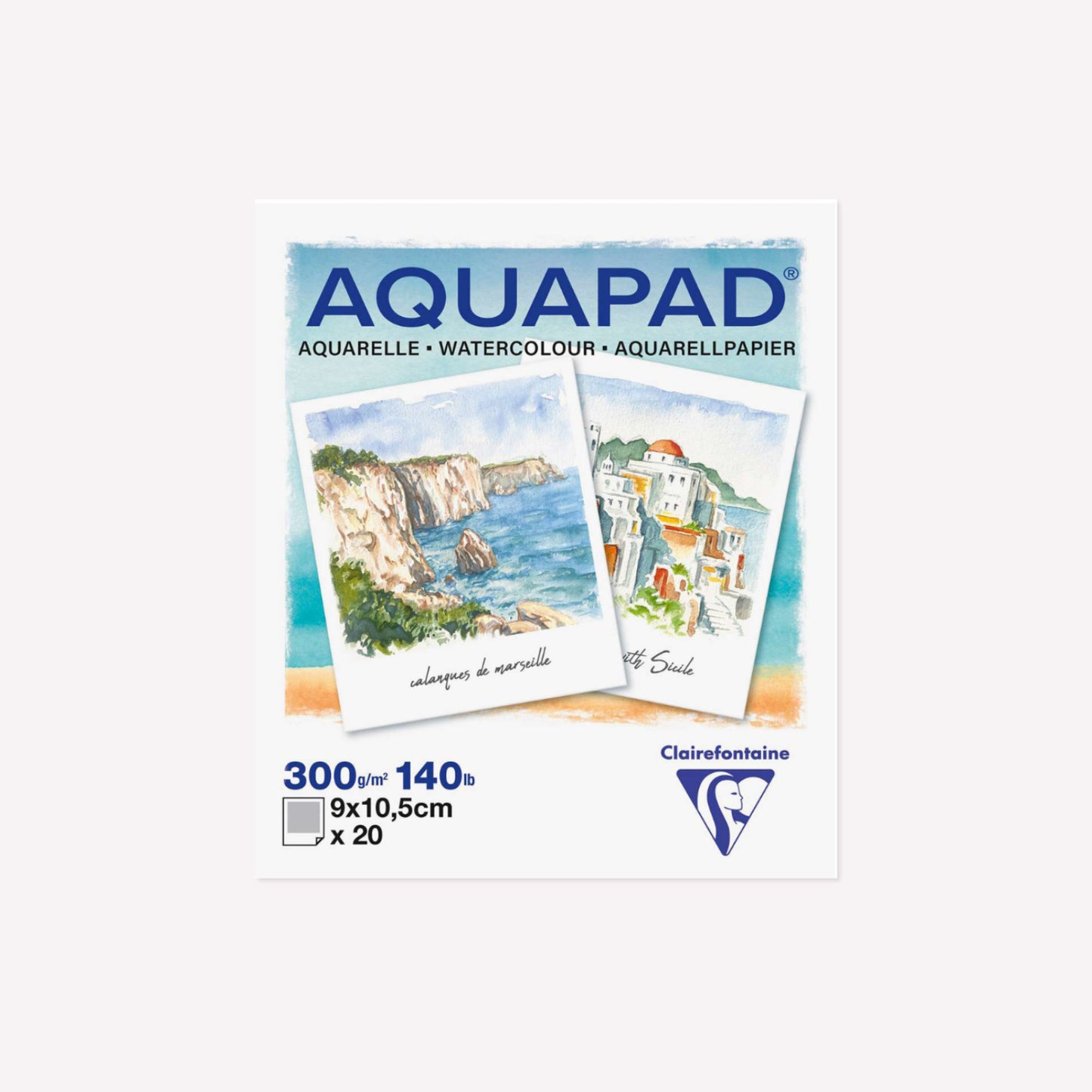 Clairefontaine Polaroid Aquapad Watercolour Paper Pad
