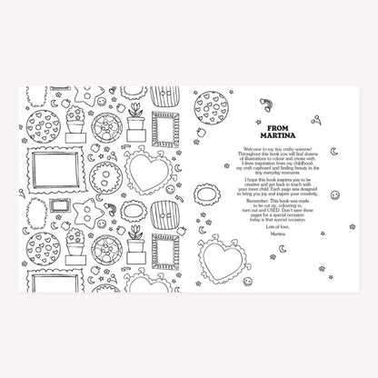 Craft and Create: A Junk Journal Colouring Book