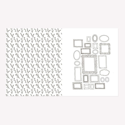 Craft and Create: A Junk Journal Colouring Book