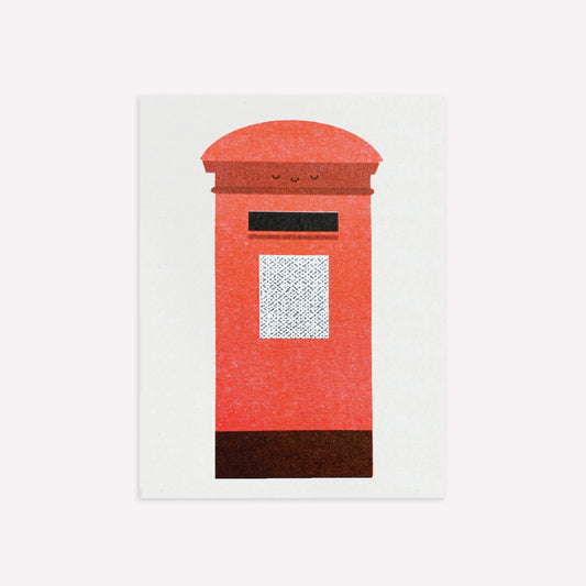 Postbox Mini Greetings Card