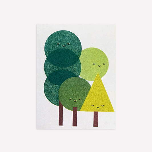 Forest Bathing Mini Greetings Card