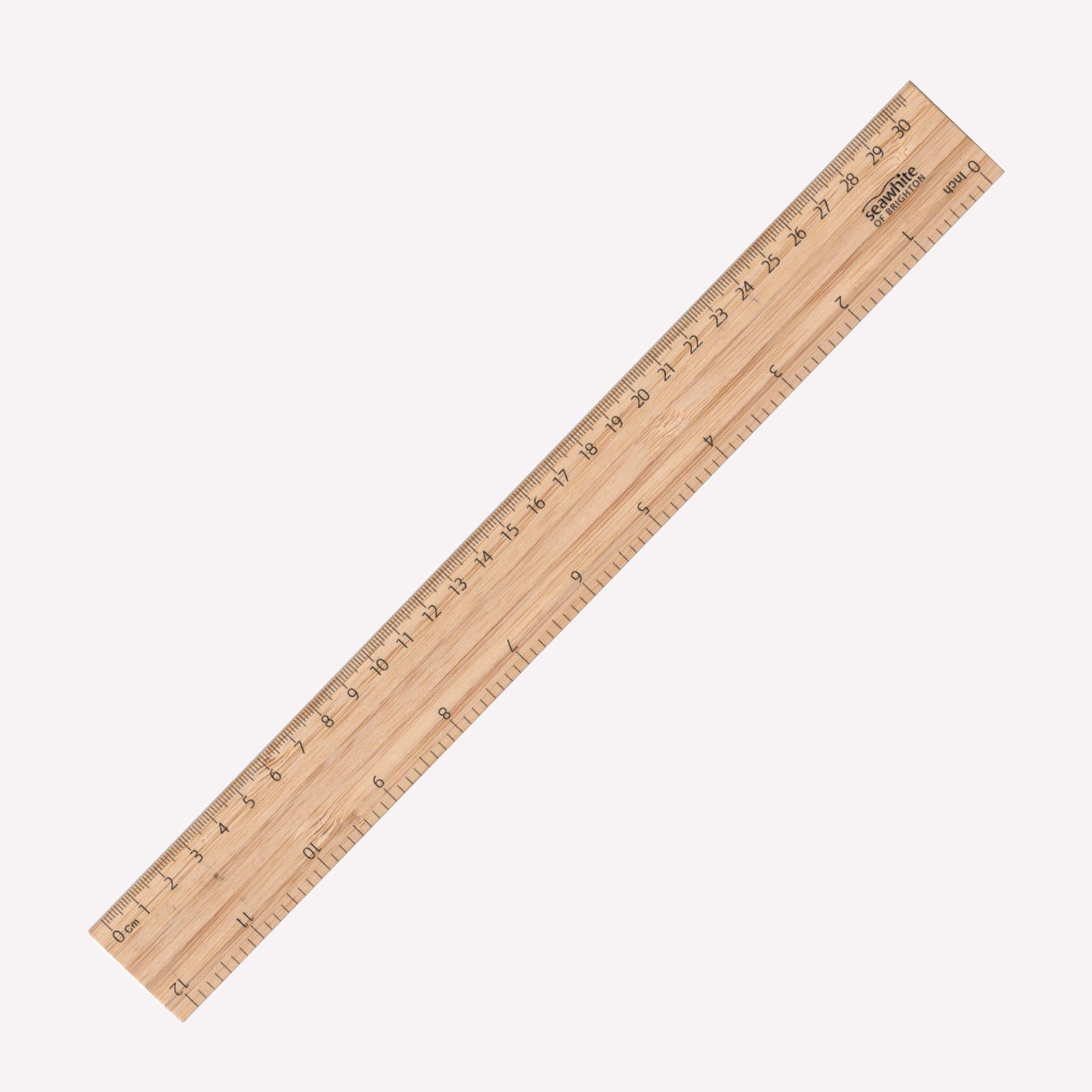 30cm Natural Bamboo Ruler